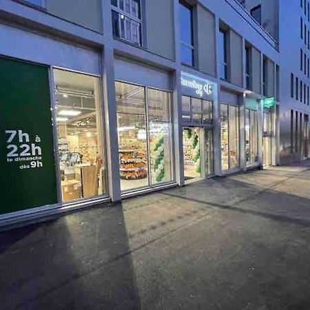 昂热Quai Sud - Gare, 100 M2, Parking, Wifi, Superette, Lave Linge公寓 外观 照片