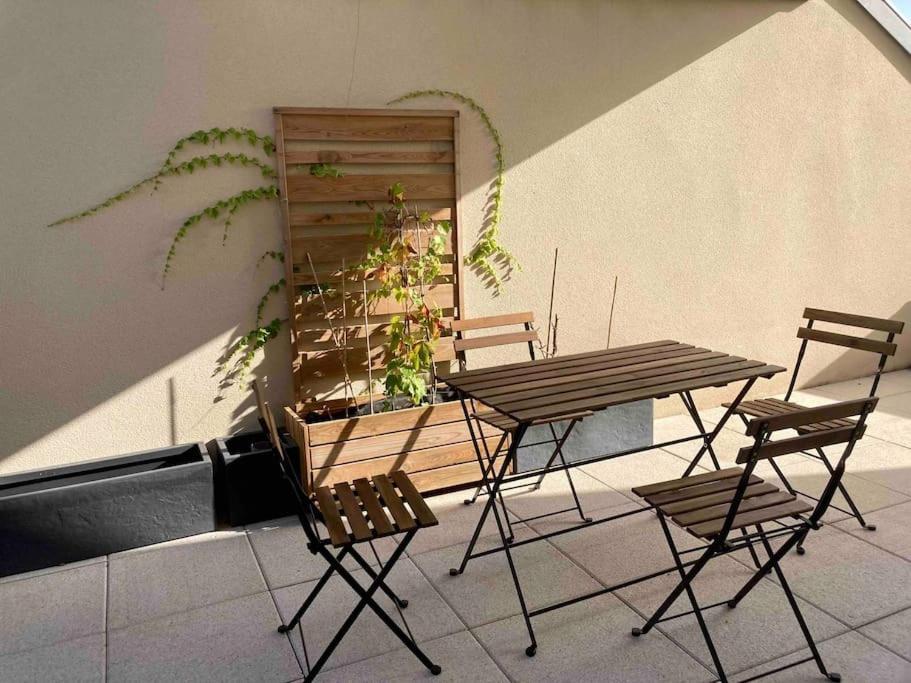 昂热Quai Sud - Gare, 100 M2, Parking, Wifi, Superette, Lave Linge公寓 外观 照片