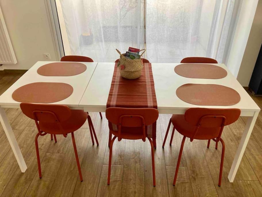 昂热Quai Sud - Gare, 100 M2, Parking, Wifi, Superette, Lave Linge公寓 外观 照片